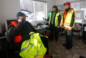 Logistics volunteers work to dispatch planes as the Iditarod Air Force flies out food and supplies to checkpoints on Saturday February 17th before the 2018 race from the Willow airport in Willow, Alaska Photo by Judy Patrick/SchultzPhoto.com  (C) 2018  ALL RIGHTS RESERVED