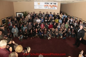 Thursday March 1, 1012  Musher portrait at the Millenium Alaskan Hotel in Anchorage, Alaska.