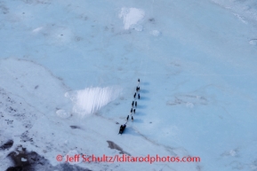 Jessie Royer on the sea ice of Golovin Bay on Monday, March 10, during the Iditarod Sled Dog Race 2014.PHOTO (c) BY JEFF SCHULTZ/IditarodPhotos.com -- REPRODUCTION PROHIBITED WITHOUT PERMISSION