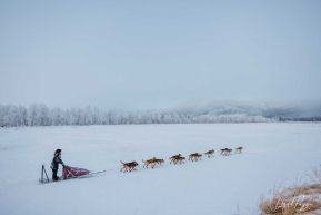 Deke Naaktgeboren Heads Out - 2023 Iditarod