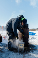 Wade Marrs Filling Water