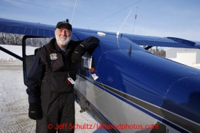 Iditarod pilot Bill Mayer at the Elim checkpoint on Tuesday March 12, 2013.Iditarod Sled Dog Race 2013Photo by Jeff Schultz copyright 2013 DO NOT REPRODUCE WITHOUT PERMISSION