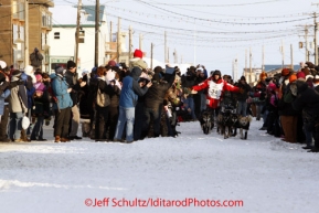 Tuesday March 13, 2012  Nome. Iditarod 2012.