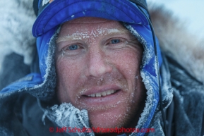 Mats Pettersson portrait at the finish line in Nome on Thursday March 13 during the 2014 Iditarod Sled Dog Race.PHOTO (c) BY JEFF SCHULTZ/IditarodPhotos.com -- REPRODUCTION PROHIBITED WITHOUT PERMISSION