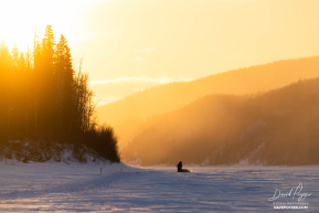 Golden Sun on the Yukon