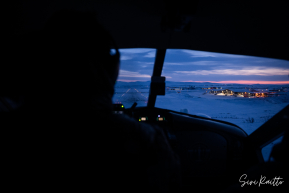 Arriving into Nome