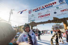Iditarod 51 - 4th Place Finisher Matt Hall 4