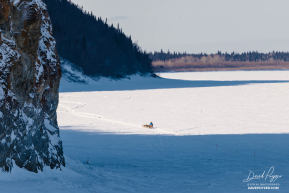 Brenda Mackey on the Yukon