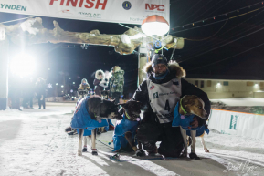 Iditarod 51 - 9th Place Finisher Mille Porsild 3