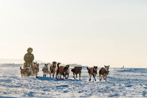Rohn Buser Arriving to Nome
