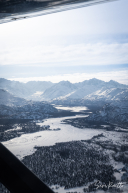 Iditarod Air Force flight from Willow to Rainy Pass
