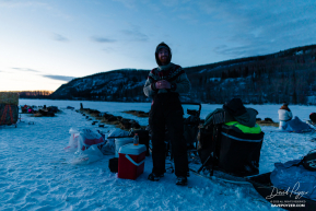 Dane Baker at Nenana Checkpoint