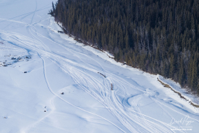 Two Dog Teams On Their Way to Nenana