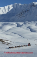 Jeff King at the summit of Rainy Pass on Monday March 3 during Iditarod 2014 . PHOTO BY JEFF SCHULTZ/IDITARODPHOTOS.COM  USE ONLY WITH PERMISSION