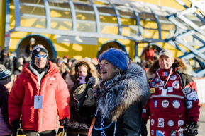 Senator Lisa Murkowski at 2023 Iditarod Ceremonial Start