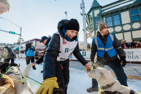 Mille Porsild at Ceremonial Start 2 - 2023