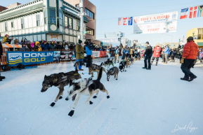 Mille Porsild Takes Off - 2023 Ceremonial Start