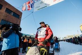 Matt Hall at Starting Line