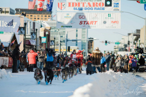 Jason Mackey Leaves the Starting Line - 2023 Ceremonial Start