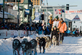 Kelly Maixner Heading Down 4th Ave - 2023 Ceremonial Start