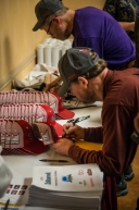 2020 Iditarod musher meeting held at the Lakefront in Anchorage, Alaska