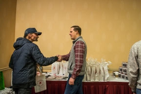 2020 Iditarod musher meeting held at the Lakefront in Anchorage, Alaska