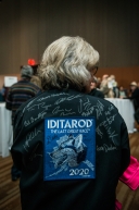 The musher meet & greet is a great way to say hello to the mushers, get an autograph, and personally wish them and their team good luck on the Iditarod trail. Held at the Denaâina Center in Anchorage, Alaska.