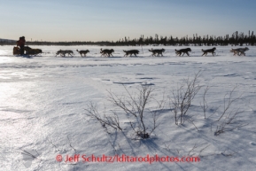 Mitch Seavey approaches the Cripple checkpoint, Thursday, March 6, during the Iditarod Sled Dog Race 2014.PHOTO (c) BY JEFF SCHULTZ/IditarodPhotos.com -- REPRODUCTION PROHIBITED WITHOUT PERMISSION