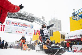 Ceremonial Start, Downtown Anchorage, Alaska