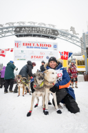 Ceremonial Start, Downtown Anchorage, Alaska