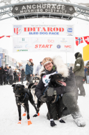 Ceremonial Start, Downtown Anchorage, Alaska