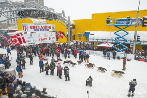 Ceremonial Start, Downtown Anchorage, Alaska