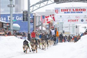 Ceremonial Start, Downtown Anchorage, Alaska