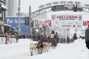 Ceremonial Start, Downtown Anchorage, Alaska