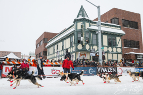 Ceremonial Start, Downtown Anchorage, Alaska