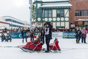Sadie Lindquist at Ceremonial Start