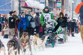 Grayson Bruton at Ceremonial Start
