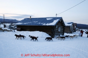 Ray Redington Jr. rounds a corner to park his team after checking intoKaltag on Saturday March 9, 2013.

Iditarod Sled Dog Race 2013

Photo by Jeff Schultz copyright 2013 DO NOT REPRODUCE WITHOUT PERMISSION