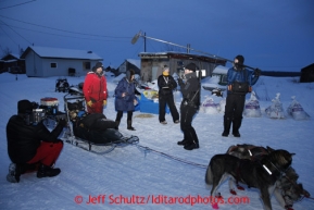 Lance Mackey is filmed for a feature film by two cameras as he checks into the the Kaltag checkpoint in the evening on Saturday March 9, 2013.

Iditarod Sled Dog Race 2013

Photo by Jeff Schultz copyright 2013 DO NOT REPRODUCE WITHOUT PERMISSION