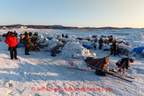 Tims Rest in Unalakleet on Sunday, March 9, during the Iditarod Sled Dog Race 2014.PHOTO (c) BY JEFF SCHULTZ/IditarodPhotos.com -- REPRODUCTION PROHIBITED WITHOUT PERMISSION