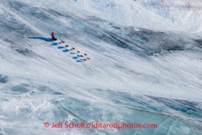 Aliy Zirkle runs on the Unalakleet River 4 miles from Unalakleet on the Kaltag - Unalakleet portage on Saturday March 8, during the Iditarod Sled Dog Race 2014.PHOTO (c) BY JEFF SCHULTZ/IditarodPhotos.com -- REPRODUCTION PROHIBITED WITHOUT PERMISSION