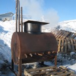 Wood Fired Hot Water Heater in Unalakleet