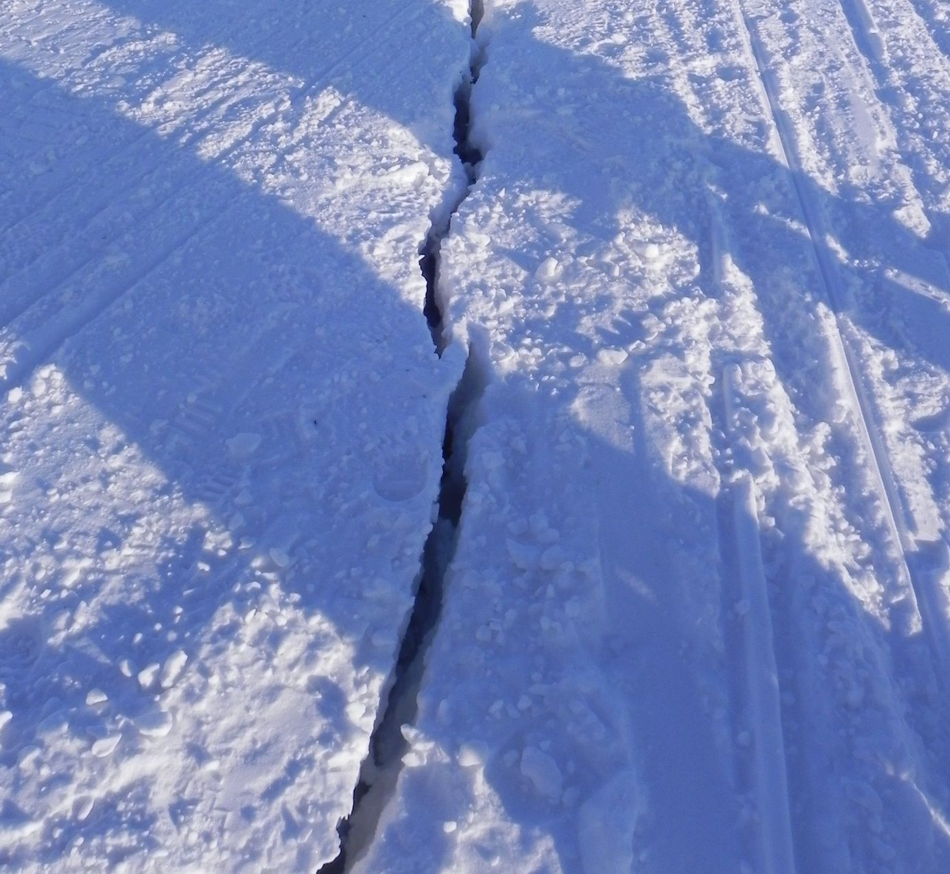 crack in the ice