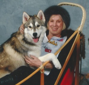 nancy livingston with otter and chinook jpeg
