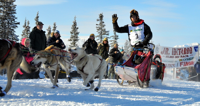 Kevin Harper at the start
