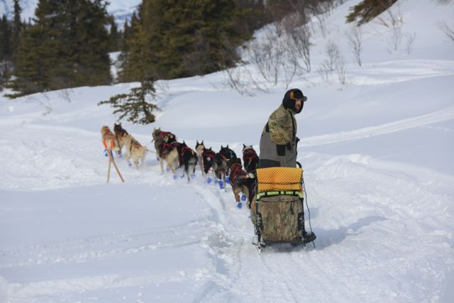 Rick Casillo en route to Puntilla Lake