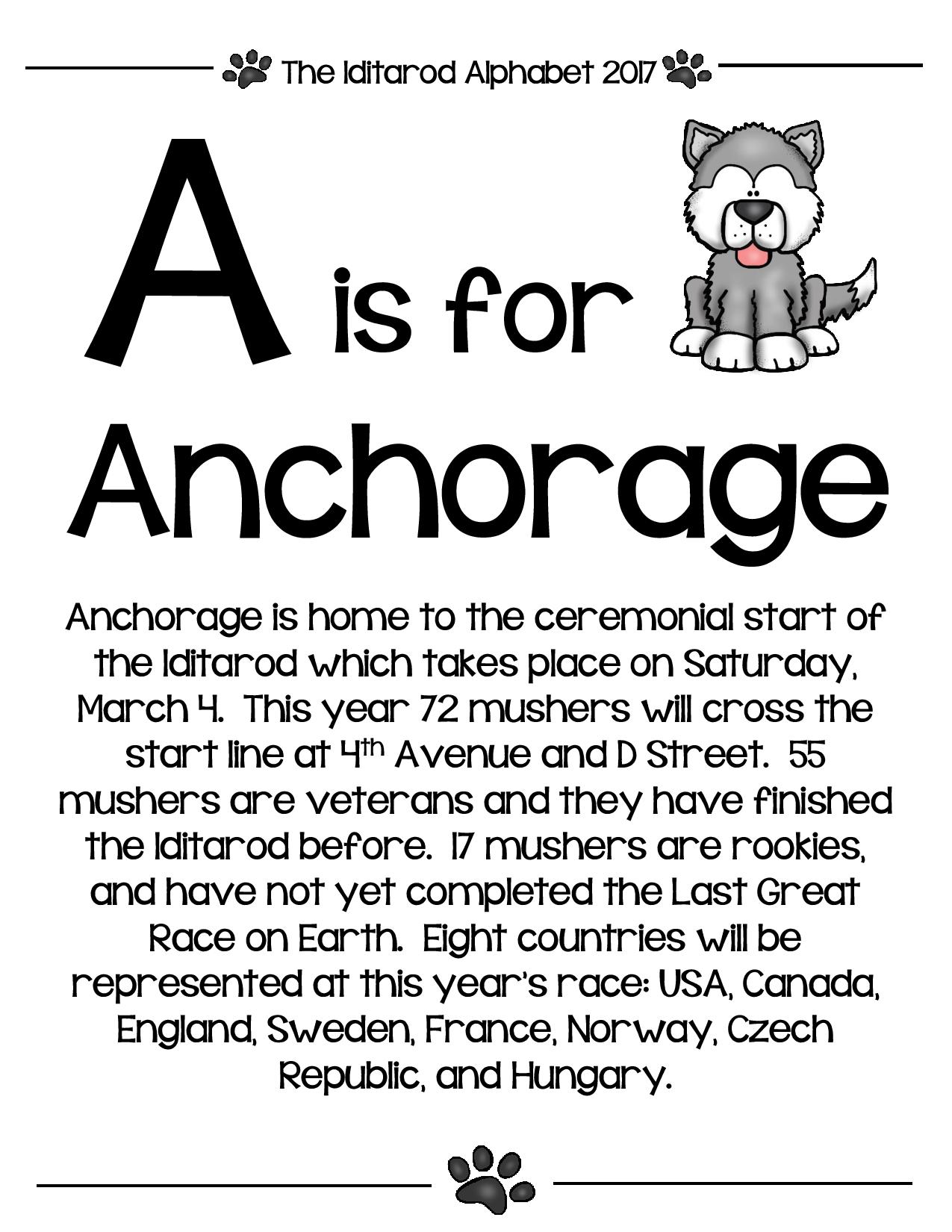 Iditarod ABCs – Iditarod
