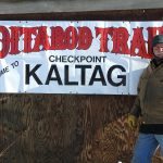 Richard Burnham at the checkpoint Iditarod 2017