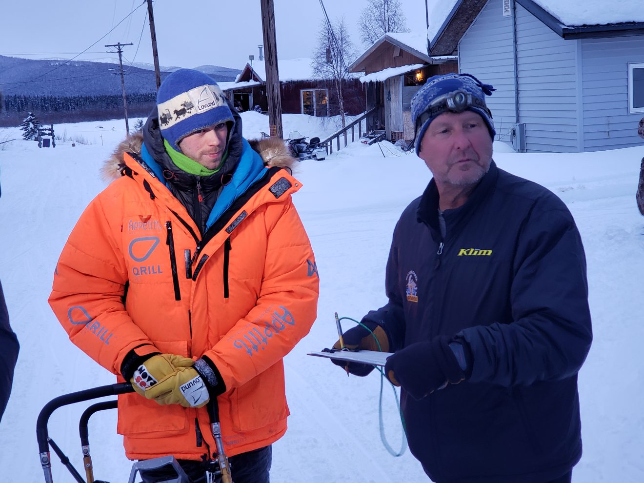 Joar Leifseth Ulsom 3rd and Jessie Royer 4th into Kaltag Iditarod