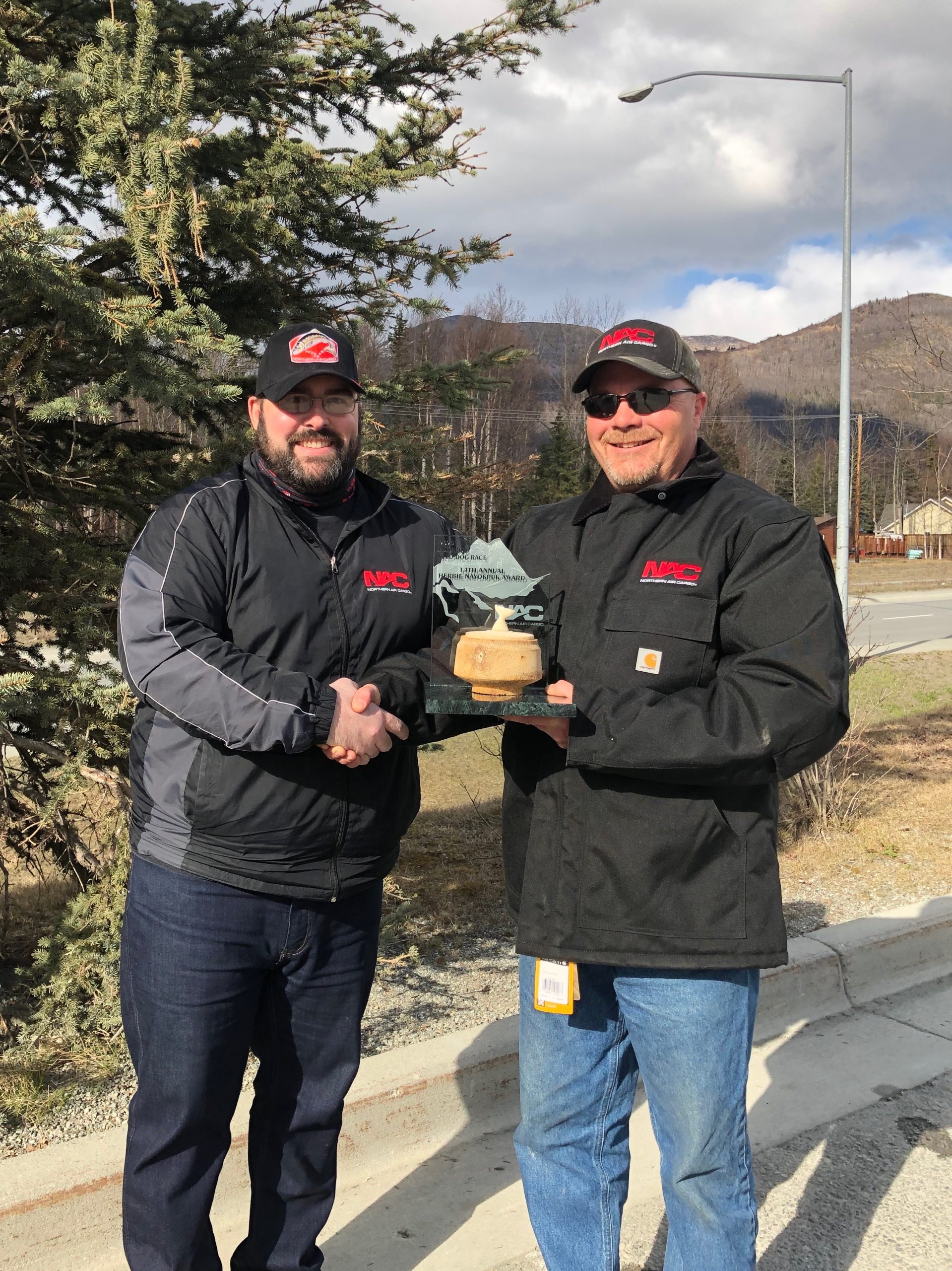 Aaron Burmeister honored with 2020 Northern Air Cargo Herbie Nayokpuk